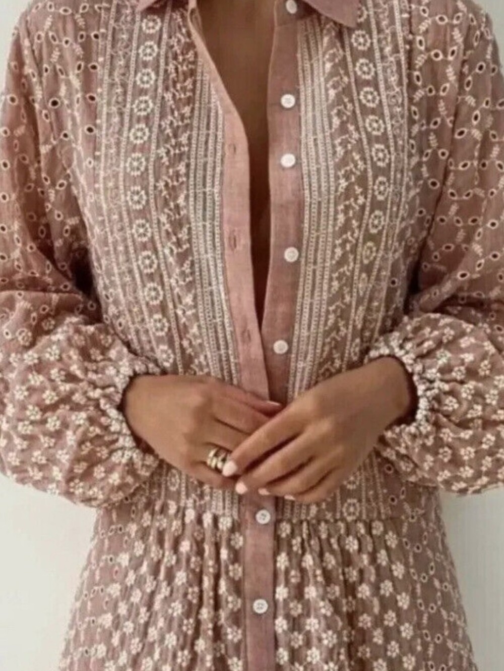 Zara NWOT Malina Bohemian Midi Dress